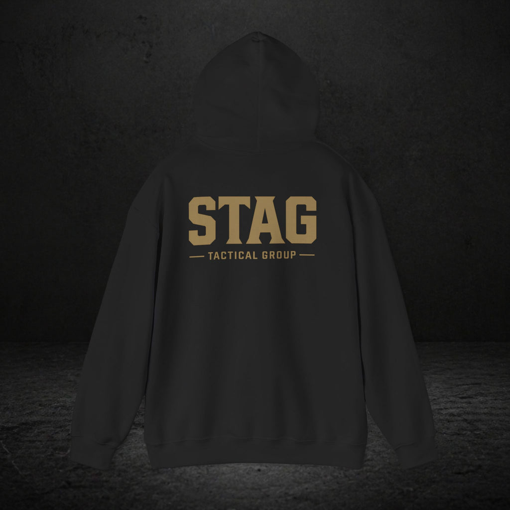 STAG Tactical Group Hoodie — Military-Style Logo Pullover