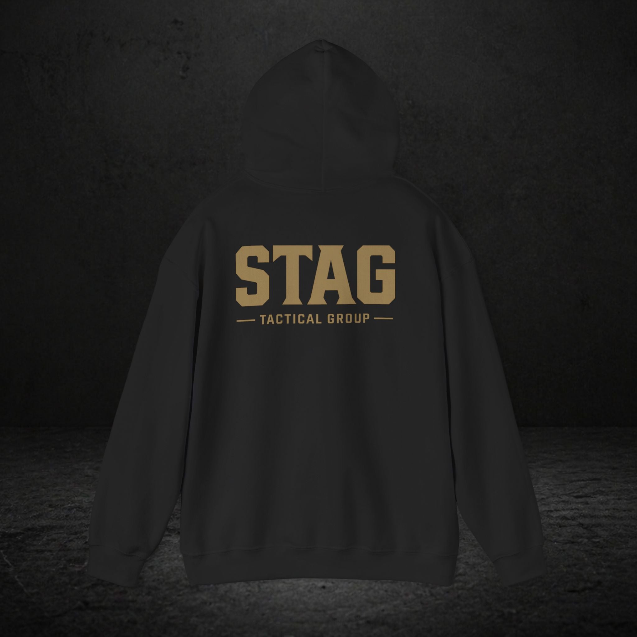 STAG Tactical Group Hoodie — Military-Style Logo Pullover