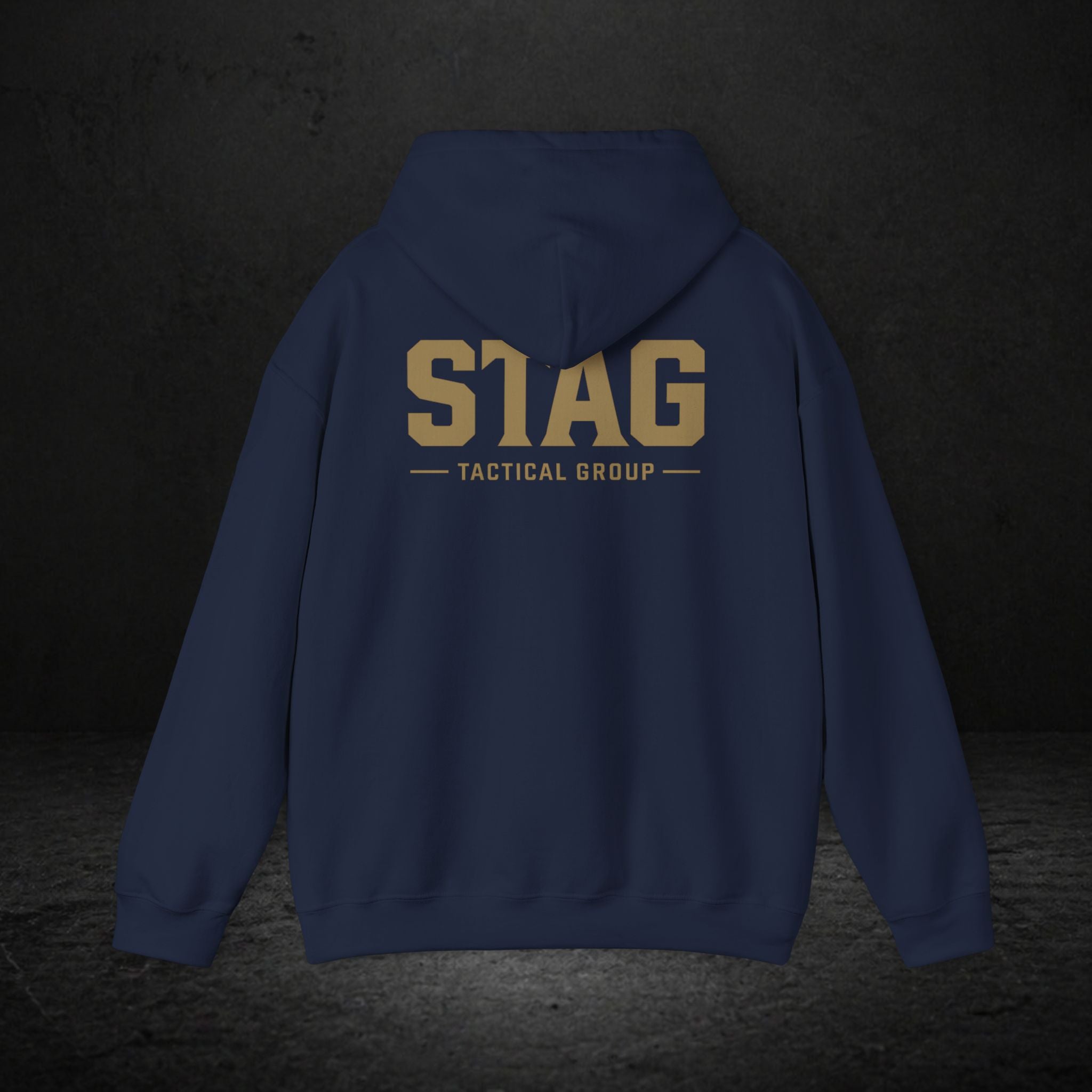 STAG Tactical Group Hoodie — Military-Style Logo Pullover