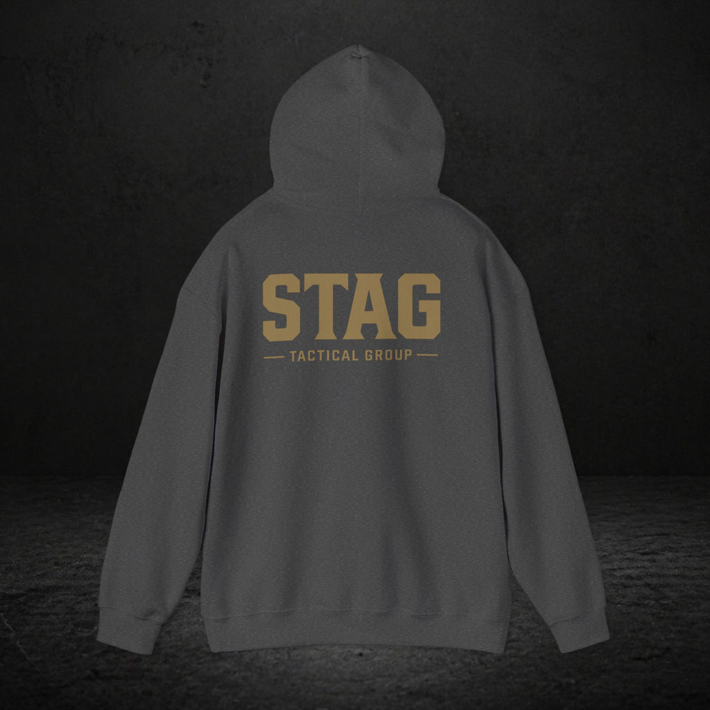 STAG Tactical Group Hoodie — Military-Style Logo Pullover