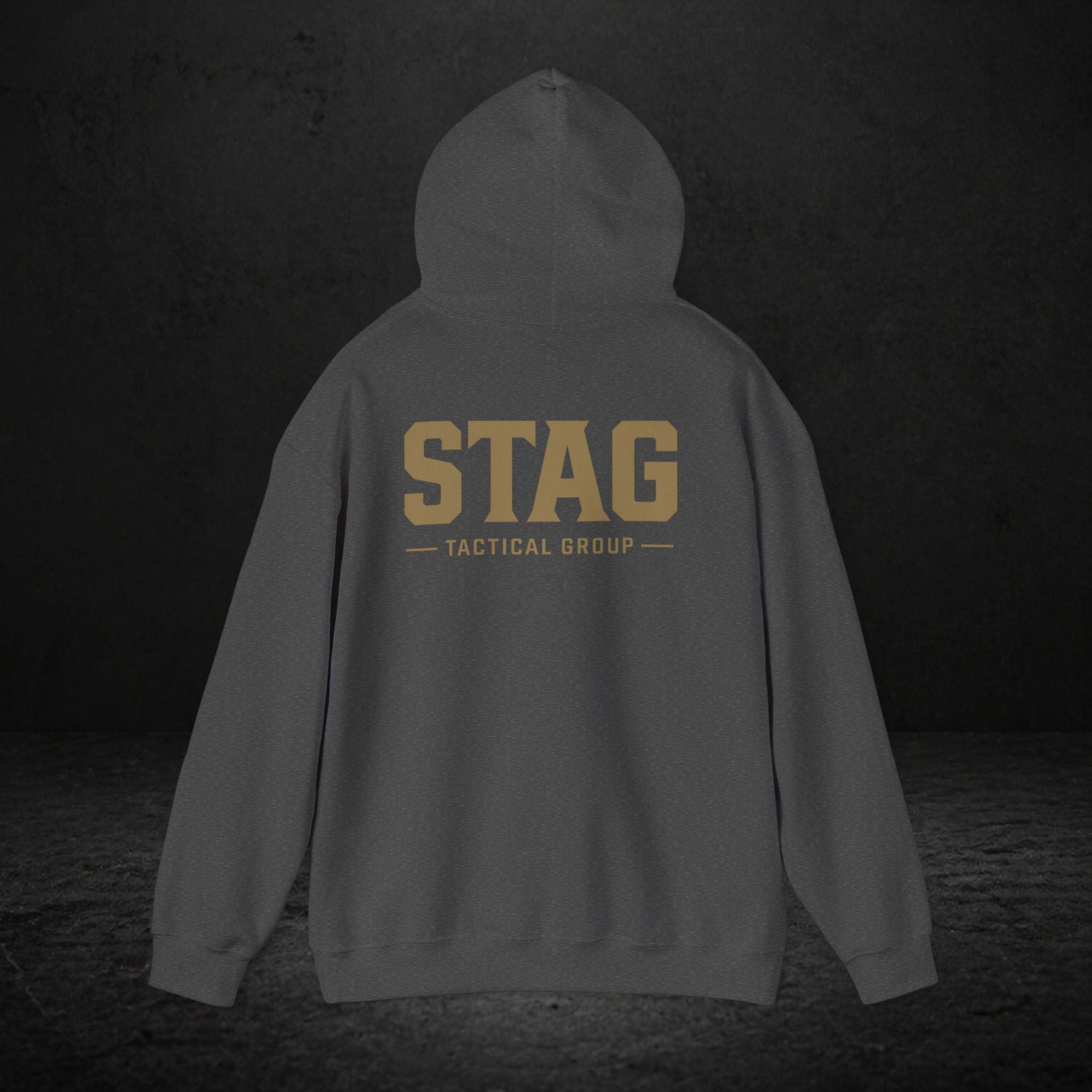 STAG Tactical Group Hoodie — Military-Style Logo Pullover