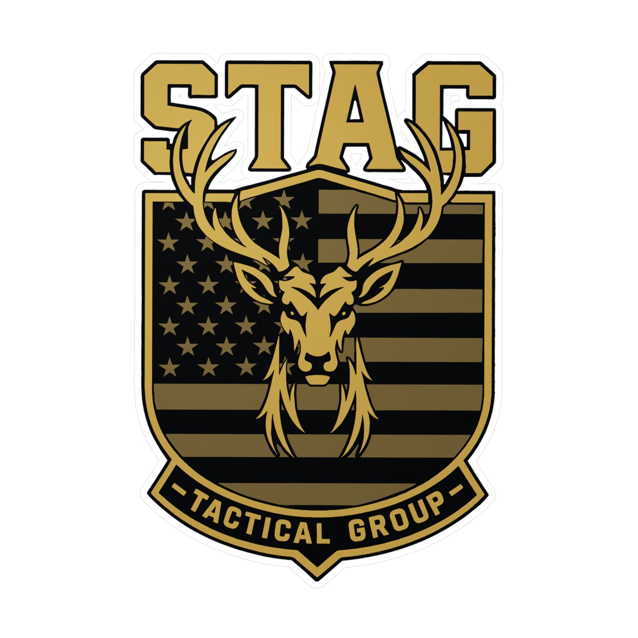 Stag Tactical Group Kiss-Cut  Vinyl Sticker
