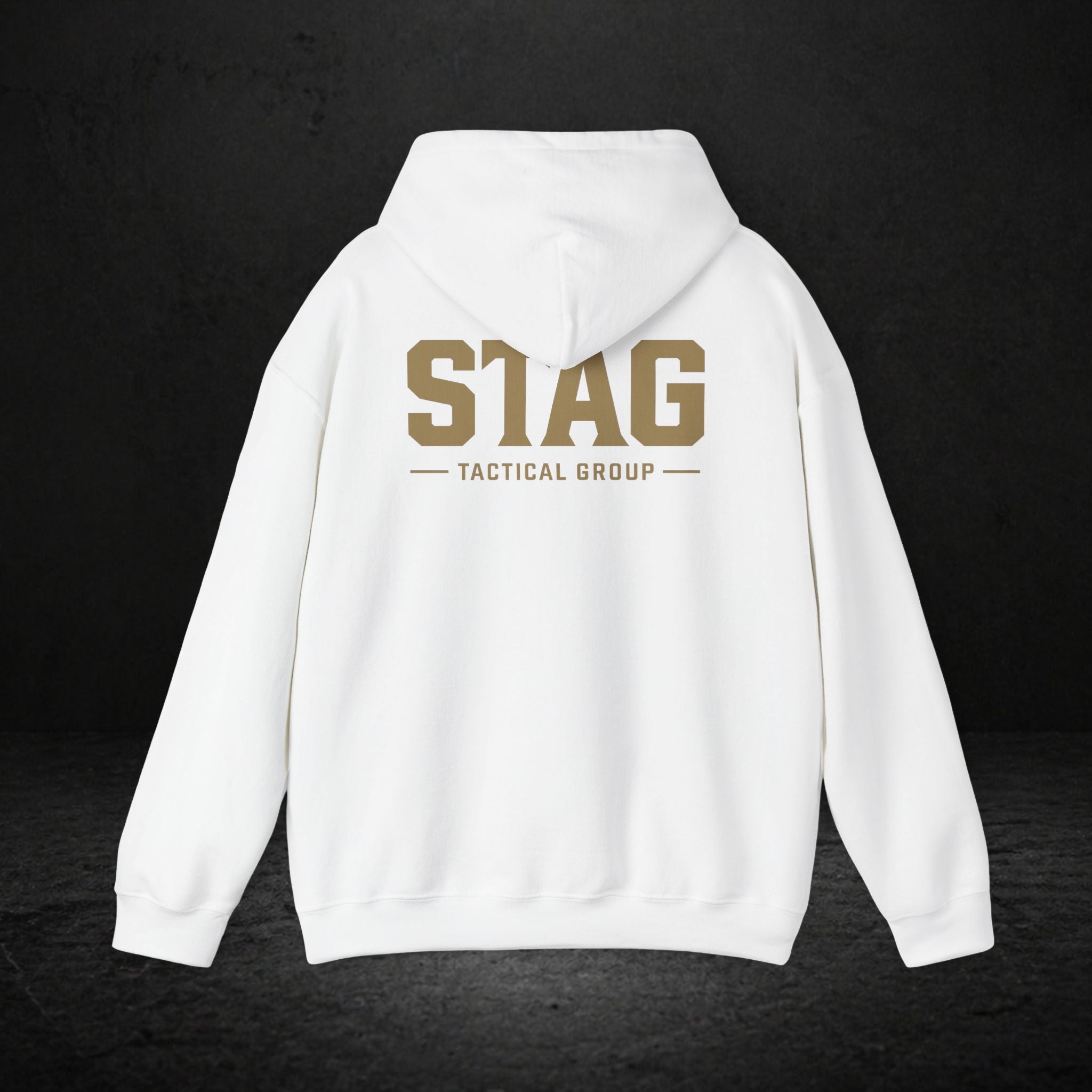 STAG Tactical Group Hoodie — Military-Style Logo Pullover