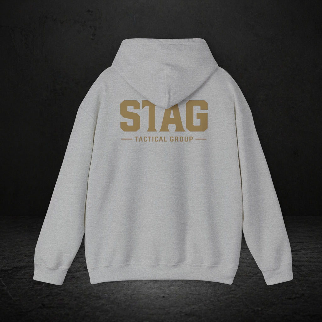 STAG Tactical Group Hoodie — Military-Style Logo Pullover
