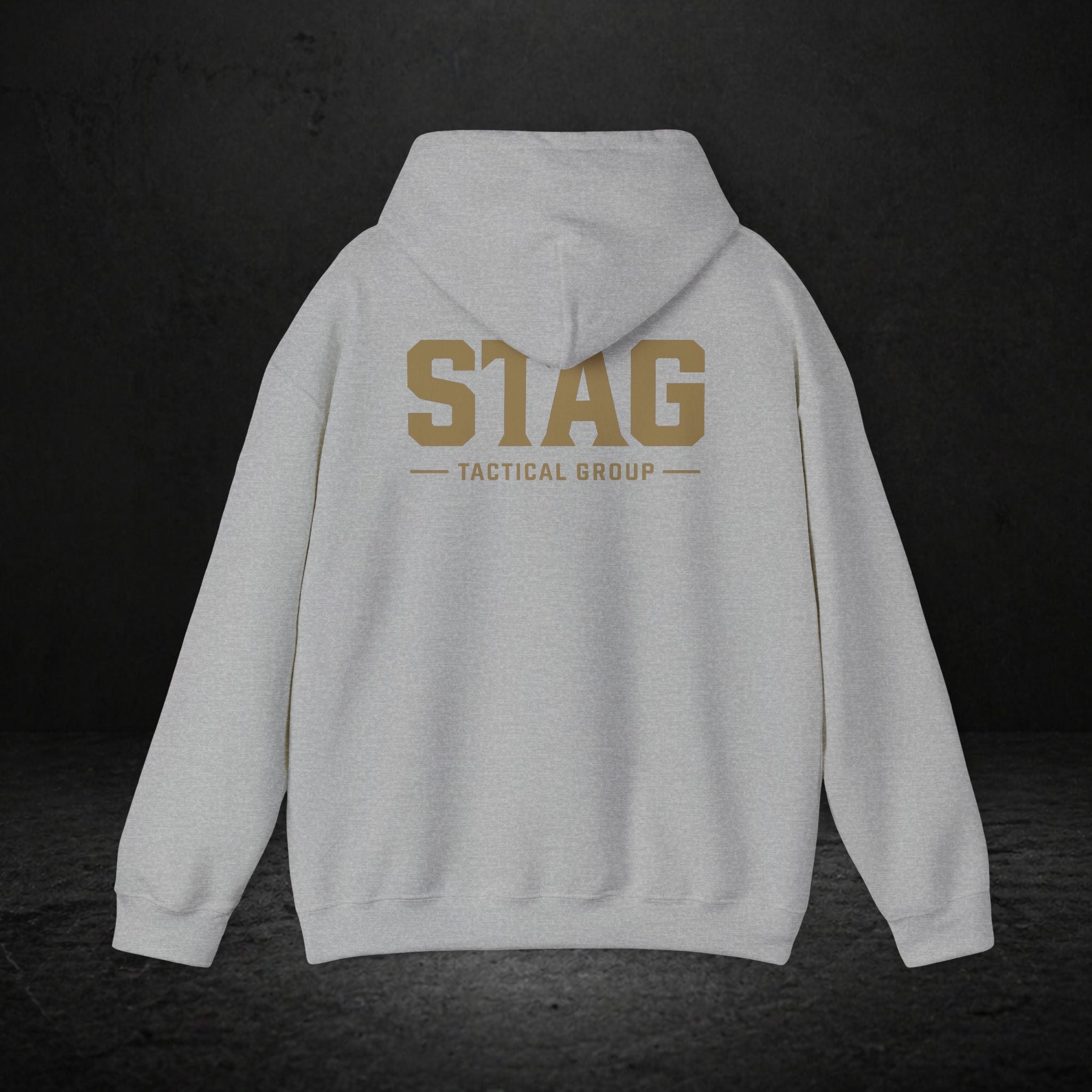 STAG Tactical Group Hoodie — Military-Style Logo Pullover