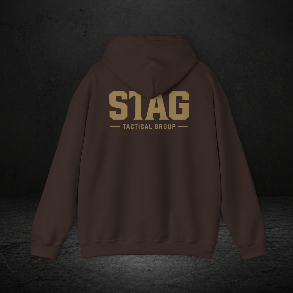 STAG Tactical Group Hoodie — Military-Style Logo Pullover