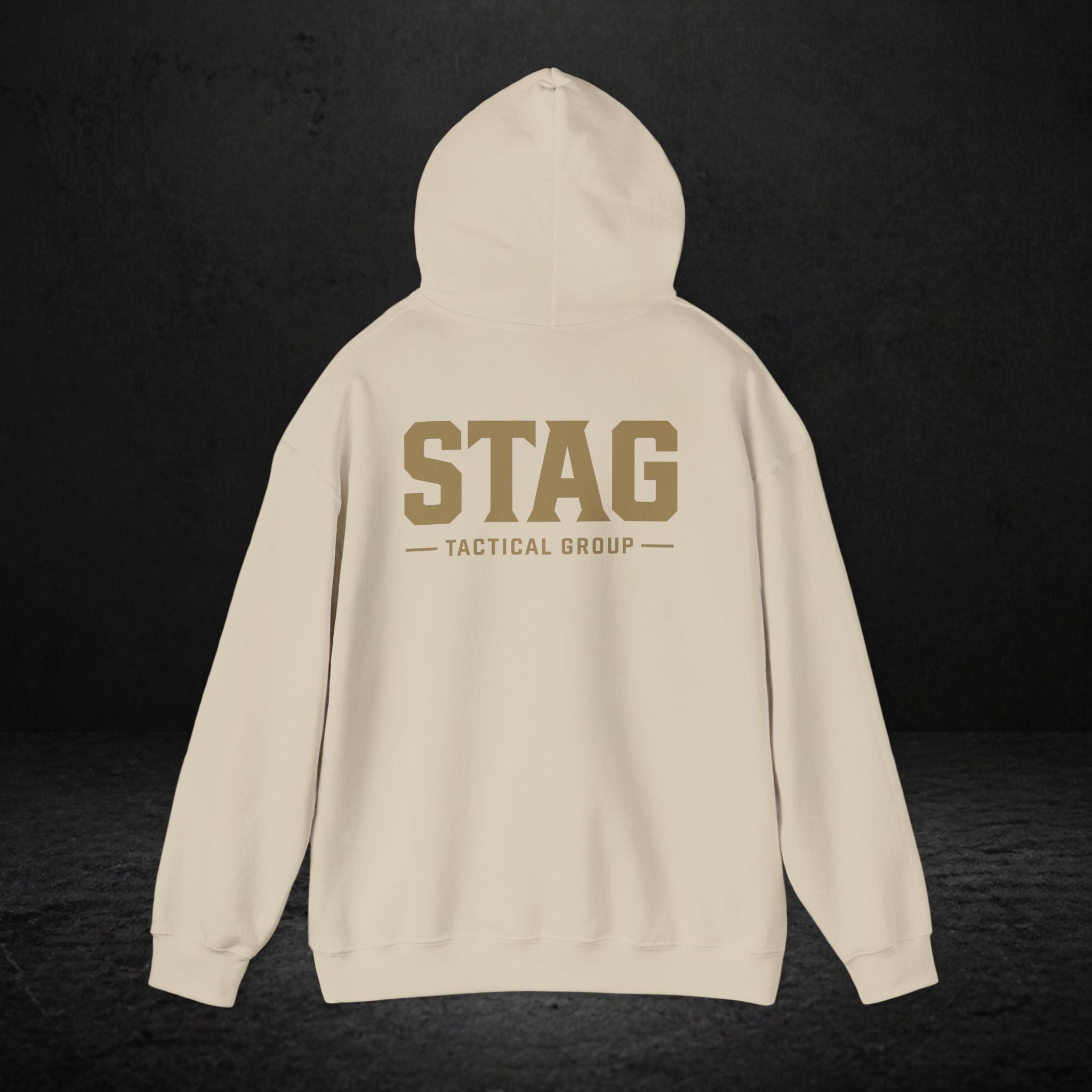 STAG Tactical Group Hoodie — Military-Style Logo Pullover