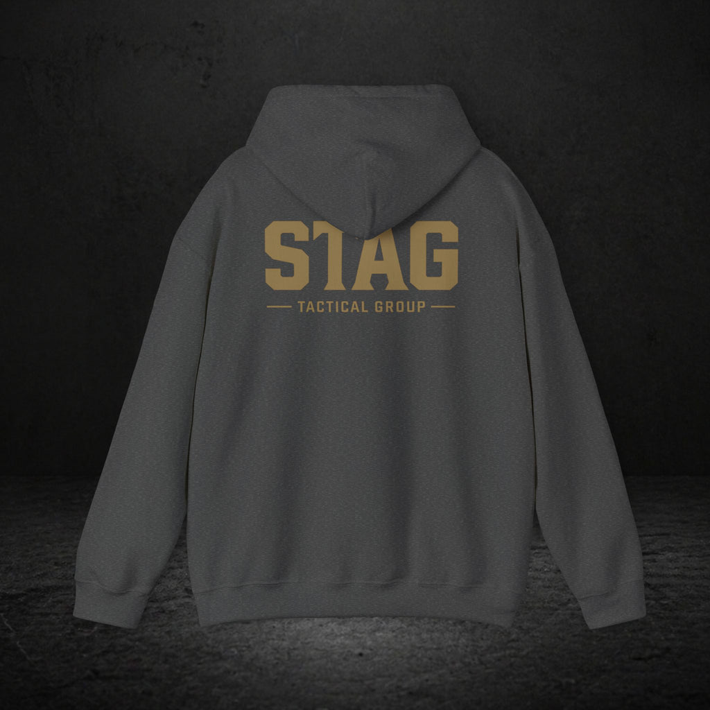 STAG Tactical Group Hoodie — Military-Style Logo Pullover