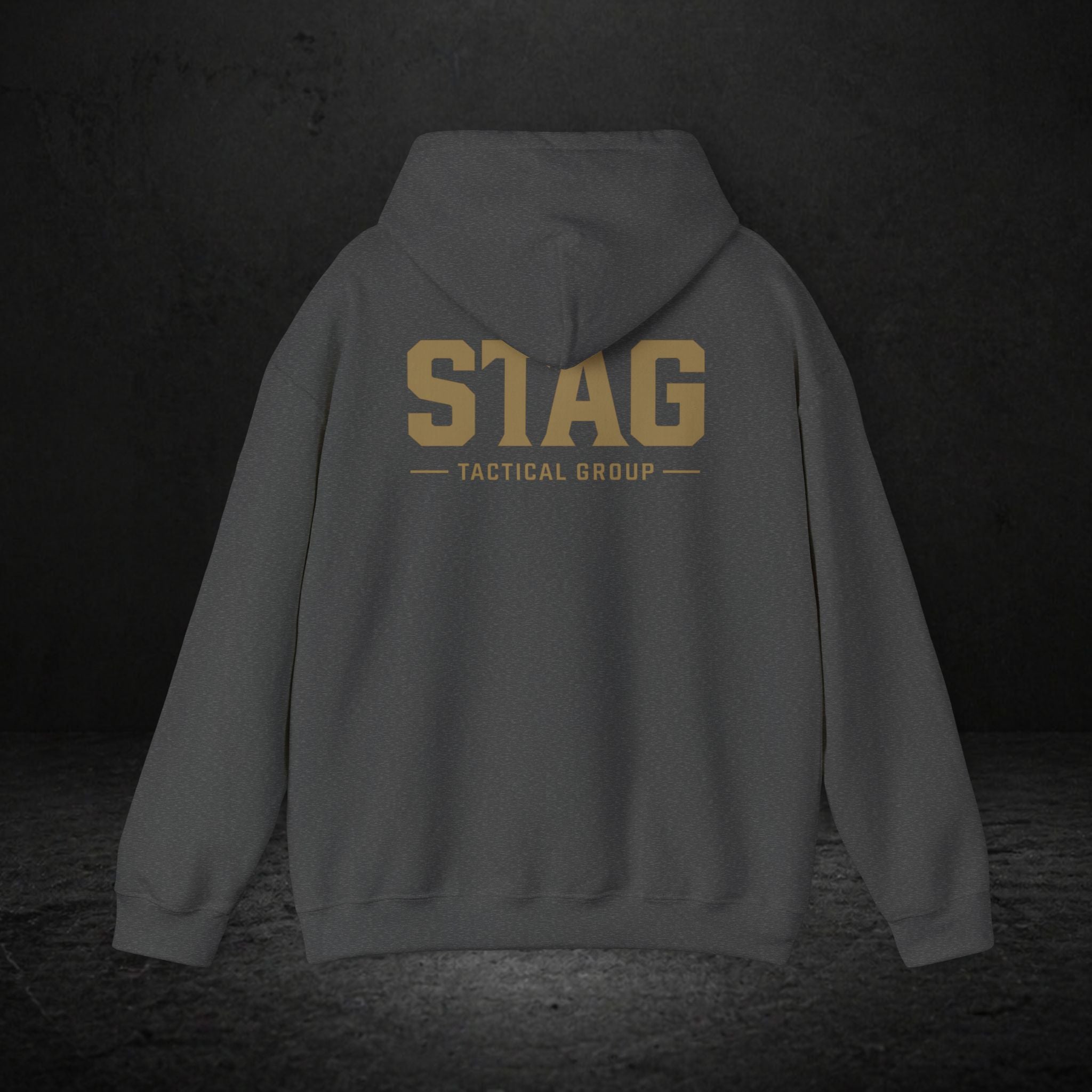 STAG Tactical Group Hoodie — Military-Style Logo Pullover