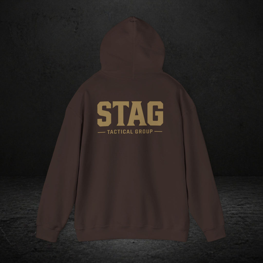 STAG Tactical Group Hoodie — Military-Style Logo Pullover
