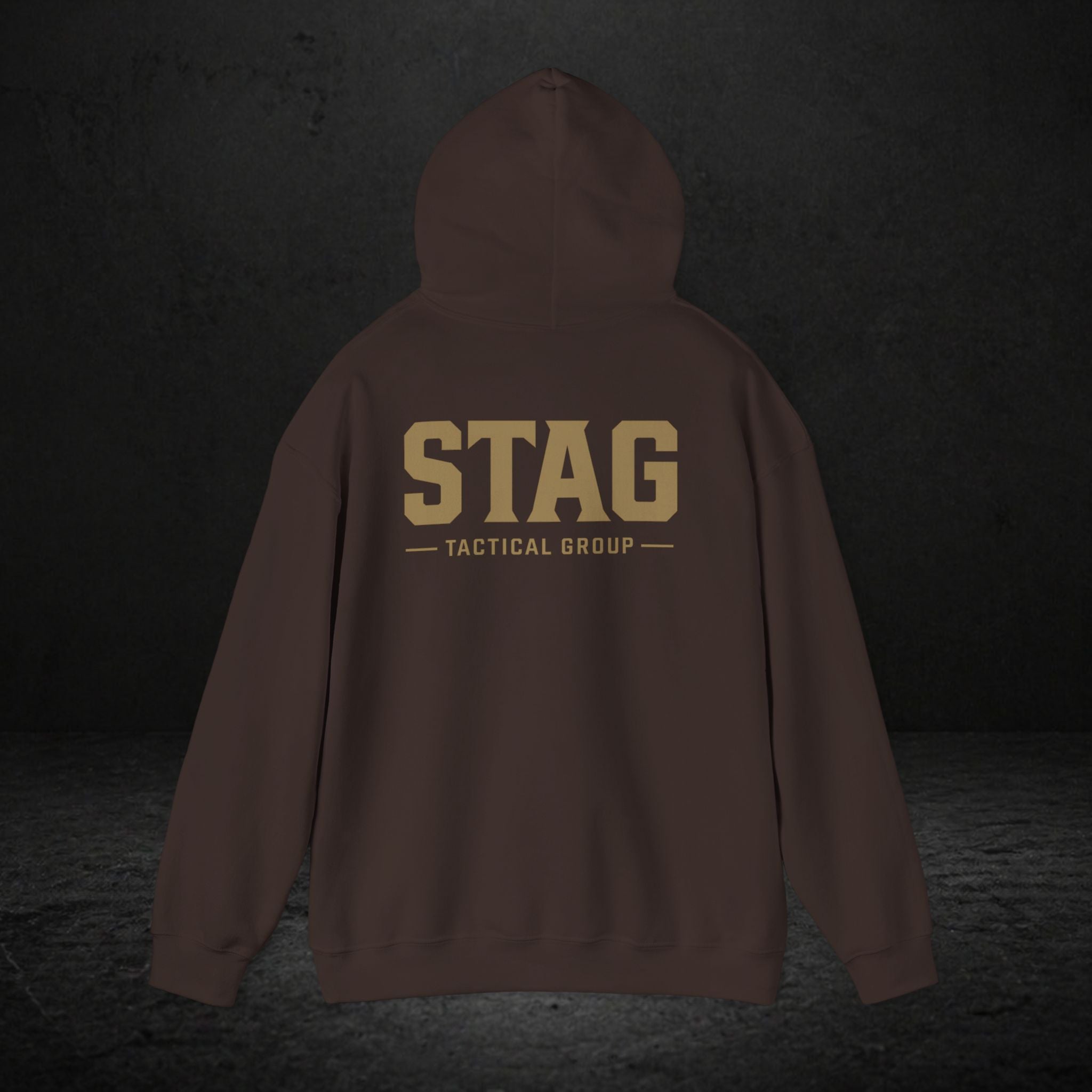 STAG Tactical Group Hoodie — Military-Style Logo Pullover