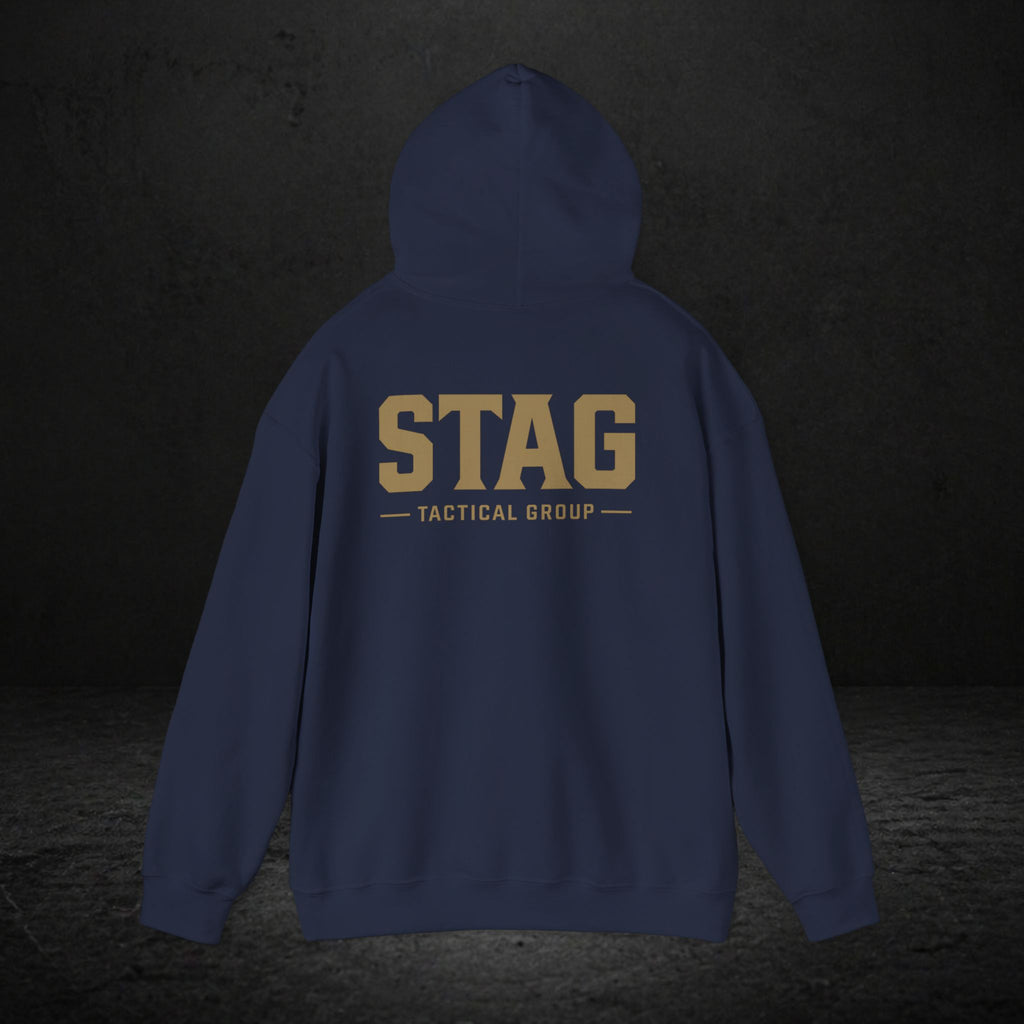 STAG Tactical Group Hoodie — Military-Style Logo Pullover