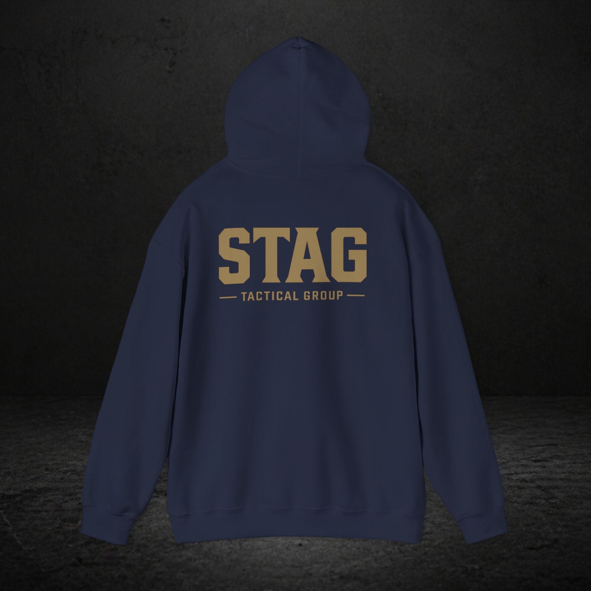 STAG Tactical Group Hoodie — Military-Style Logo Pullover