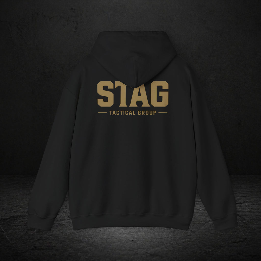 STAG Tactical Group Hoodie — Military-Style Logo Pullover